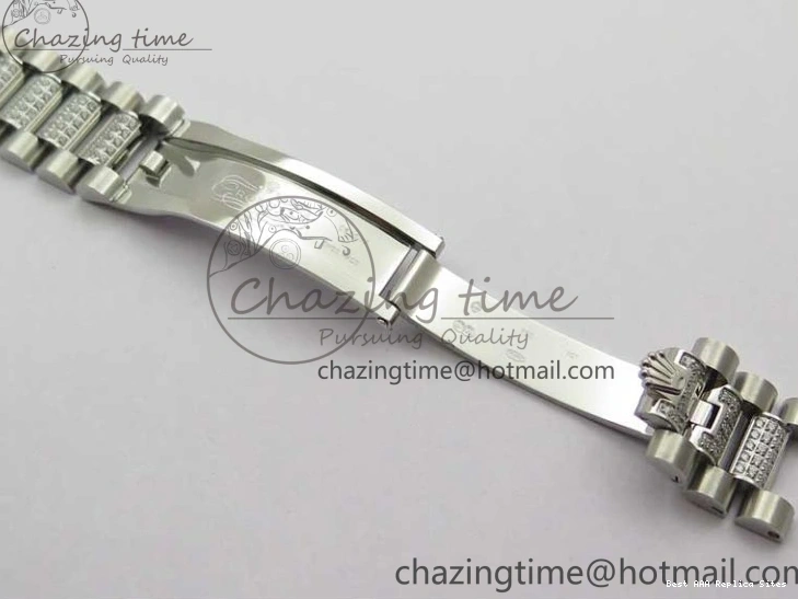 AAA Replica Watches 2682 Bracelet Edition MoistureWicking 36mm Day-Date MOP SS on Dial White President A 128239 Crystal Best SS Crystal Marker BP 1226